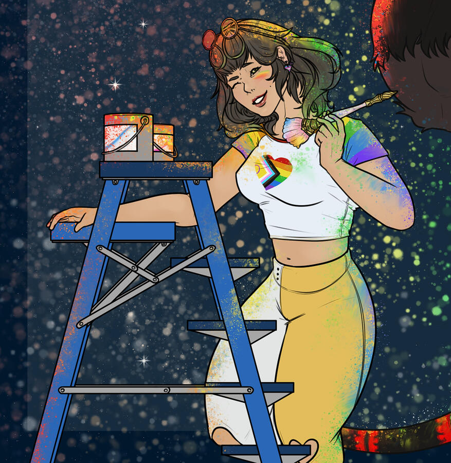 Untitled Queen Sphene her Prideful